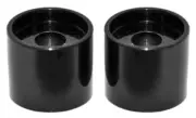 LA Choppers 1" x 1.75" Black Handlebar Riser Extensions (LA-7413-71B)