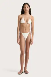 Leo Bikini Bottom White - Final Sale