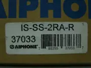 AIPHONE IS-RCU Compatible Flush Mount Call Button Video Door Station IS-SS-2RA-R