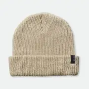 Brixton Heist Beanie Mens in Beige - Size OSFA -