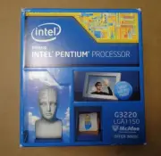 New Intel Pentium Dual-Core Processor G3220 3.0 GHz LGA 1150 BX80646G3220 NIB