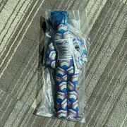 Dammit Doll 12” Win Dammit Plush New Sealed Stress Reliever Blue Geometric