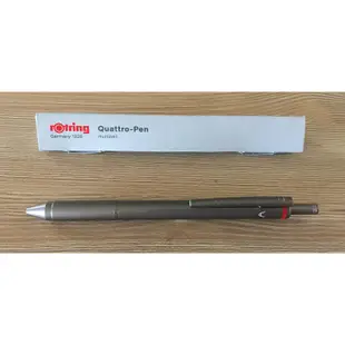 德國 紅環 rOtring Quattro Pen 4-in-1 四合一多功能筆 -【耕嶢工坊】