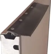 Garage Door Top Seal (18 Feet) - Black PVC, Vinyl