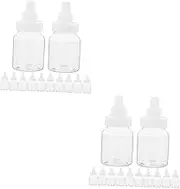 Cabilock 48pcs Creative Shower Bottle Candy Box Candy Containers for Parties Weddings and Birthdays Unique Favor Box for