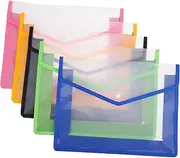 Gadpiparty 5pcs File Holder File Organizer Folders Legal Folders for Documents Legal Size Plastic Envelopes for Documents Expandable File Folder File Envelope for Documents Files Pp Plastic