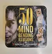 50 Mind Bending Illusions Magic Box Set In Tin New & Sealed 2016