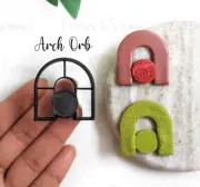 ARCH ORB Polymer Clay Cutter | Geometric Shape Cutter | Unique clay cutter |
