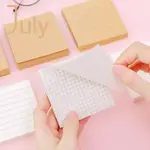 【JULY】時尚簡約橫線空白便簽便攜可撕耐用記事本留言貼創意優雅N倍貼