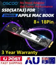 OSCOO ON800B SATAIII 6Gb/s SSD for 2012 MacBook Air, Pro 128GB 256GB 512GB 1TB