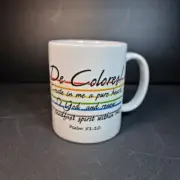 Bible Verse Coffee Mug Psalm 51:10 Ceramic