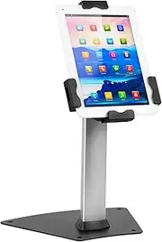 Mount-It! iPad Stand, Secure Universal Tablet Kiosk POS Locking Tablet Countertop Stand for Desk, Fits iPad, Air, Samsung Galaxy Tab, Surface Go & 7.9"- 10.9" Tablets