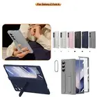 For Samsung Galaxy Z Fold 6 TPU Case with Screen Protector& Wristband S Pen Slot