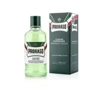 PRORASO EUCALYPTUS & MENTHOL REFRESH AFTER SHAVE LOTION TUBE 400ML