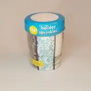 Wilton Silver and Blue Holiday Sprinkle Assortment, 6.77 oz. Decoration Baking