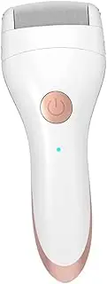 1Pc Electric Foot Scraper Callus Remover for Home Use Portable Foot Grinder with Charging Ergonomic Design for Heels Soles Toes White