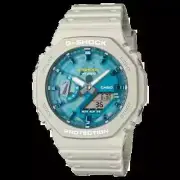CASIO G-SHOCK GA-2100AS-5A Quartz Resin White Worldtime 200M