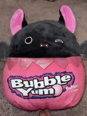Squishmallows Halloween Hershey 10" Zendi the Bat Bubble Yum Gum Candy Plush