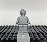 100% LEGO Silver Surfer Marvel Universe Fantastic Four Minifigure New Genuine