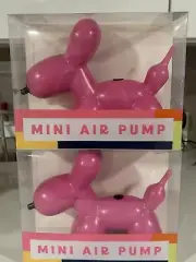 Target Bullseye Playground Pink Balloon Dog Mini Air Pump 9”L, Summer 2024 X 2