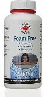 CANADIAN SPA CO. Foam Free Foam Free 500ml Eliminates Foaming Eliminates Pollutants Hot Tub Hot Tub Hot Tub