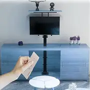 Motorised TV Bracket Stand - LCD TV Floor Stand, for 42-70 Inch with Remote Control Height Adjustable TV Mount Bracket, Telescopic TV Auto Lifting Stand, Can Be Hidden in A Cabinet