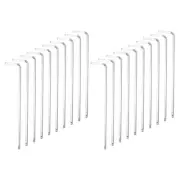 20pcs Ball End Hex Key Wrench 1/8" CR-V L-Shape Long Arm Hexagon SAE Wrenches
