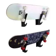 Wall Mounted Skateboard Display Rack with Hook Sturdy Acrylic Holder Skateboard