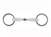 NEW METALAB FLEXI LOOSE RING SNAFFLE BIT, 5", FREE SHIPPING!!!