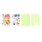 849Pcs Glow in The Dark Stars Wall Stickers Glowing Stars for Ceiling Cakoy