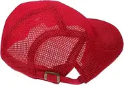 [Holibanna] Food Service Hat Breathable Chef's Front Hat Adjustable Kitchen Cooking Cap Men Women Comfortable Stylish Dark Red