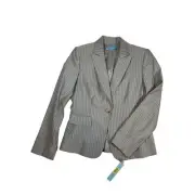 Antonio Melani Melissa Womens Jacket Metropolis StormWhite Sz 8 Business Office