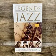 Legends of Jazz 4 CDs Box Set, RARE, Davis, Fitzgerald, Armstrong, Parker New