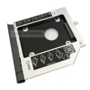 2nd HDD SSD Hard Drive Caddy for Lenovo IdeaPad 320 330 520 Gray Bezel Bracket