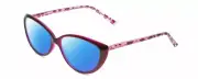 Prive Revaux Honor Roll Cateye Polarized Sunglasses in Magenta Red 54mm 4OPTIONS