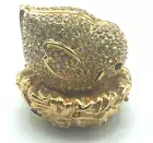 Estee Lauder Solid Perfume Compact "Little Chick" White Linen Fragrance 2004