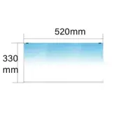 YZY Custom Large LED Panel Light Fish Tank Colorful RGB Led Panel Light Fishbowl
