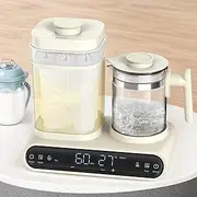 Advwin Baby Bottle Warmer, Multifunctional Bottle Steamer and Dryer, Bottle Maker Formula Machine with 1.2L Electric Baby Kettle, Water Warmer for Baby Formula