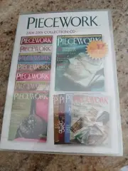 PieceWork 2004 - 2005 Collection CD by Interweave (CD-ROM) New Sealed