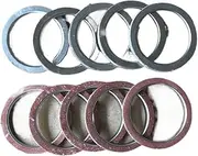 10PCS 32.5X25X3.5 Exhaust Pipe Gasket for GY6 50cc 90cc 110cc 125cc 140cc Motorcycle ATV Scooter