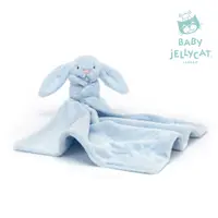 在飛比找誠品線上優惠-Jellycat寶貝藍兔安撫巾