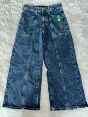 Gap For Good Girls Sz 10 High Rise Wide Leg Ankle Jeans. New W/ Tags. Great Pair