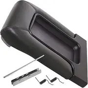 3 Color Center Console Lid Kit 19127364 Arm Rest Latch 99-07 Compatible For Silverado/Avalanche/Suburban Sierra Yukon Escalade(Black)