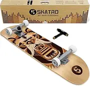 Skatro - Pro Skateboard 31" Complete Skateboard. Skate Board Ages: Adults, Boys, Girls, Beginners, and Kids