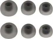 Lyvixora 3 Pairs Ear Tips for Samsung Galaxy Buds 2 R177,Silicone Replacement Earbuds Tips with Dust Guard, Secure Fit & Anti-Slip Design, Perfectly Fit in Charging Case (Black)