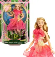 Glinda Fashion Doll & Accessories with Blonde Hair, Poseable, Removable Outfit