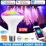 Smart Light Bulb APP WiFi LED Lighting Work Alexa&Google Assistant 9W E27