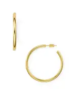 Aqua Hoop Earrings in 18K Gold-Plated Sterling Silver, 18K Rose Gold-Plated Sterling Silver or Sterling Silver - Exclusive