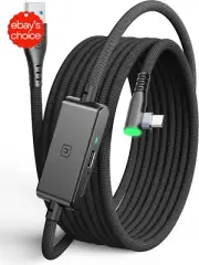 Oculus Link Cable 5M 16Ft USB 3.0 High Speed for Meta Quest 3 2 Pro Pico 4 PC VR