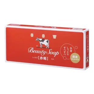 日本牛乳石鹼 牛乳香皂 紅盒 一盒6個入